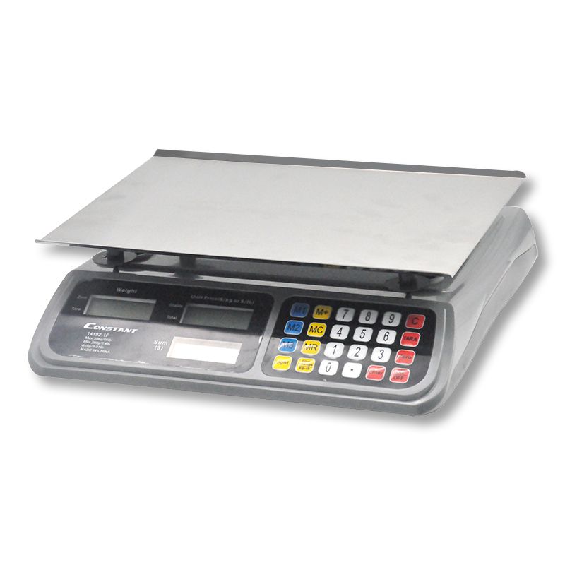 14192-1F high-quality electronic pricing scale, commercial scale, foreign trade English version electronic platform scale, 30KG/5G Specification image