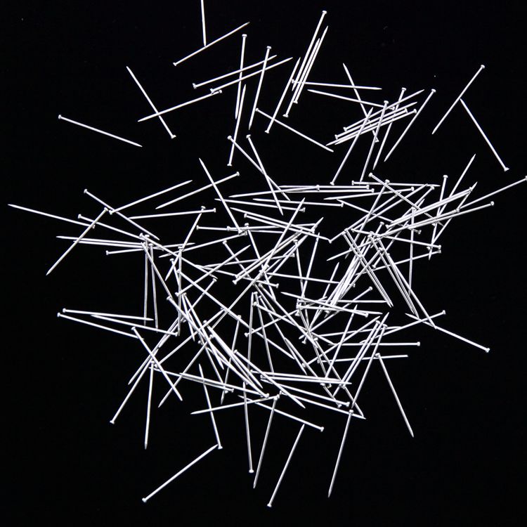 卡卡五金 1681吸塑卡装镀镍大头针28mm百元店小包装货源详情4