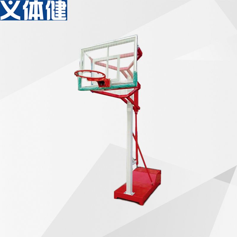 HJ-T013会军义体健可升降青少年篮球架户外篮球架图