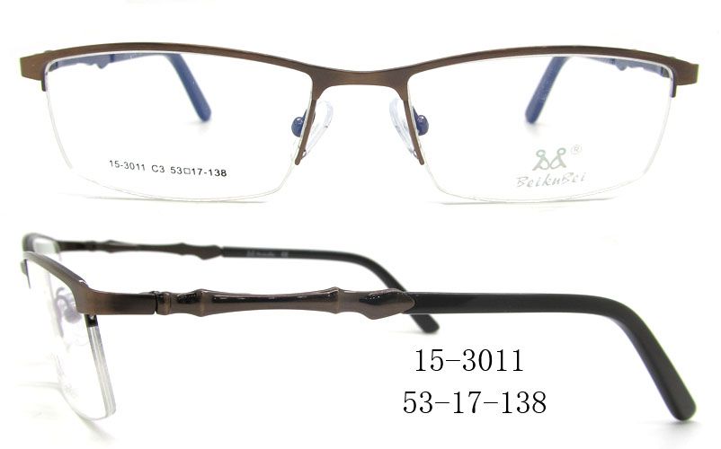 高档金属眼镜架15-3011