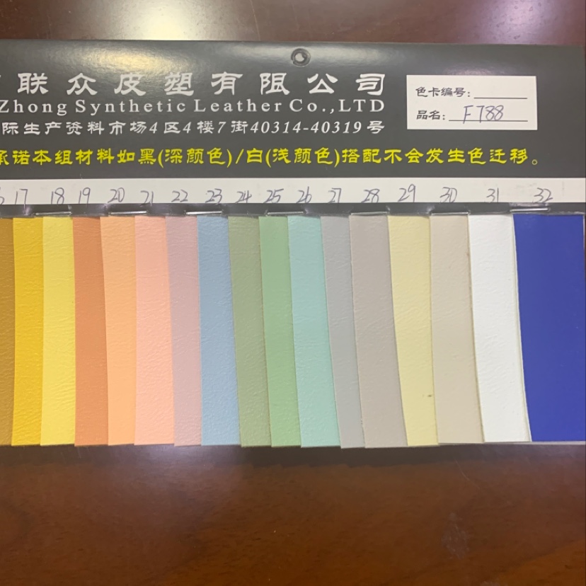 厂家直销热销新款皮革大量现货高中低档箱包沙发鞋材面料货号F788细节图