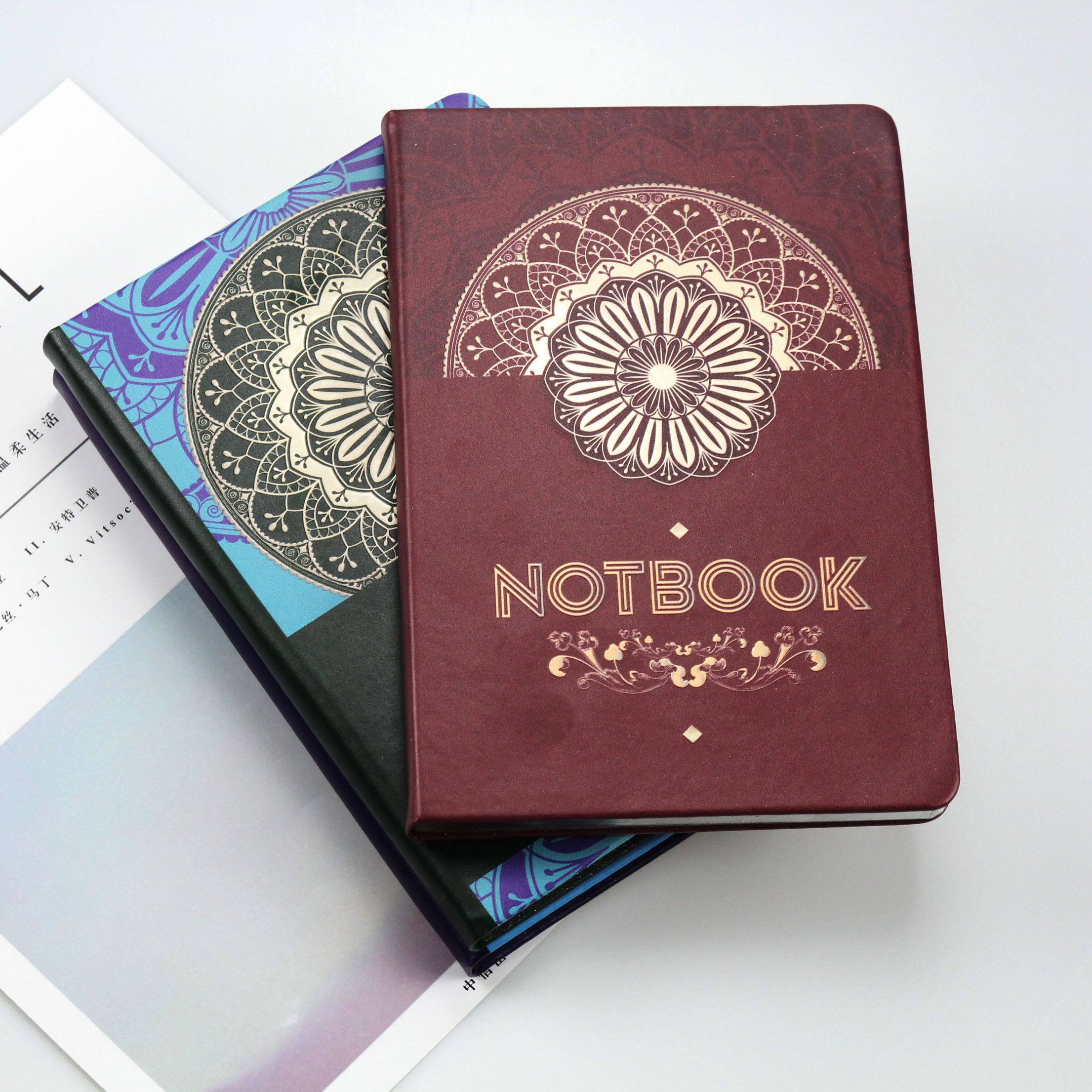 复古民族风日记本a5笔记本定制俄罗斯商务记事本notebook办公文具详情图3