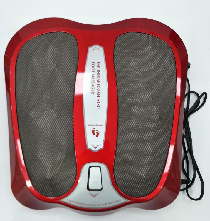 新款充电式脚底按摩器 滚轮脚底按摩器热敷足疗机详情图1