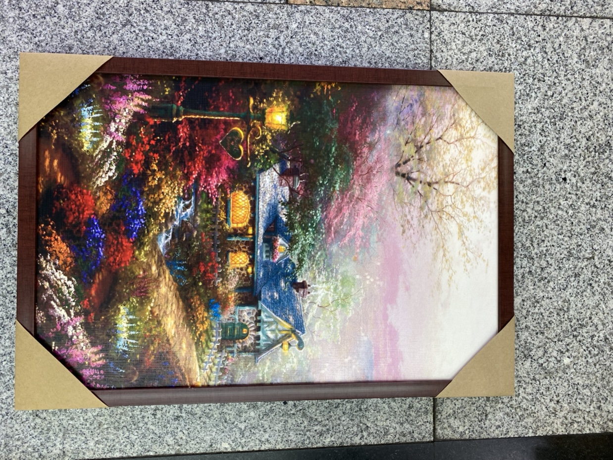 有框油画尺寸35X65 一件装24