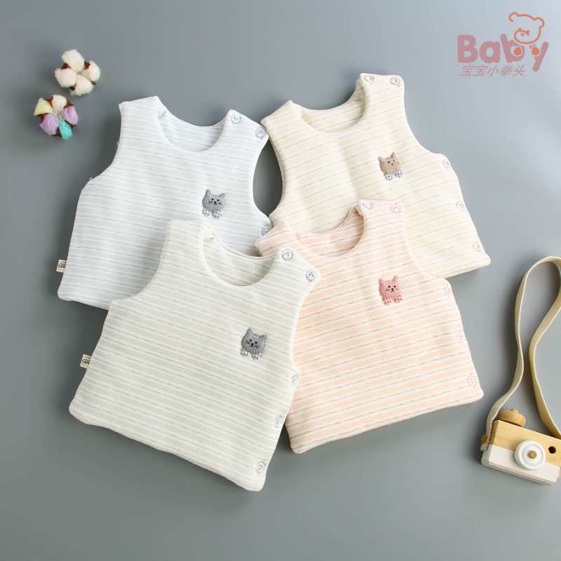 Children's padded jacket vest vest thumbnail