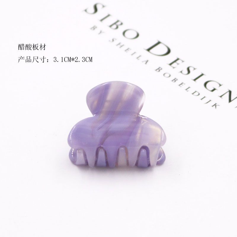 Korean Fashion Small Clip Small Hairpin Top Clip Hairpin Acetate Hair Clip Bangs Hairpin Clip Women's Side Clip Children's details Picture