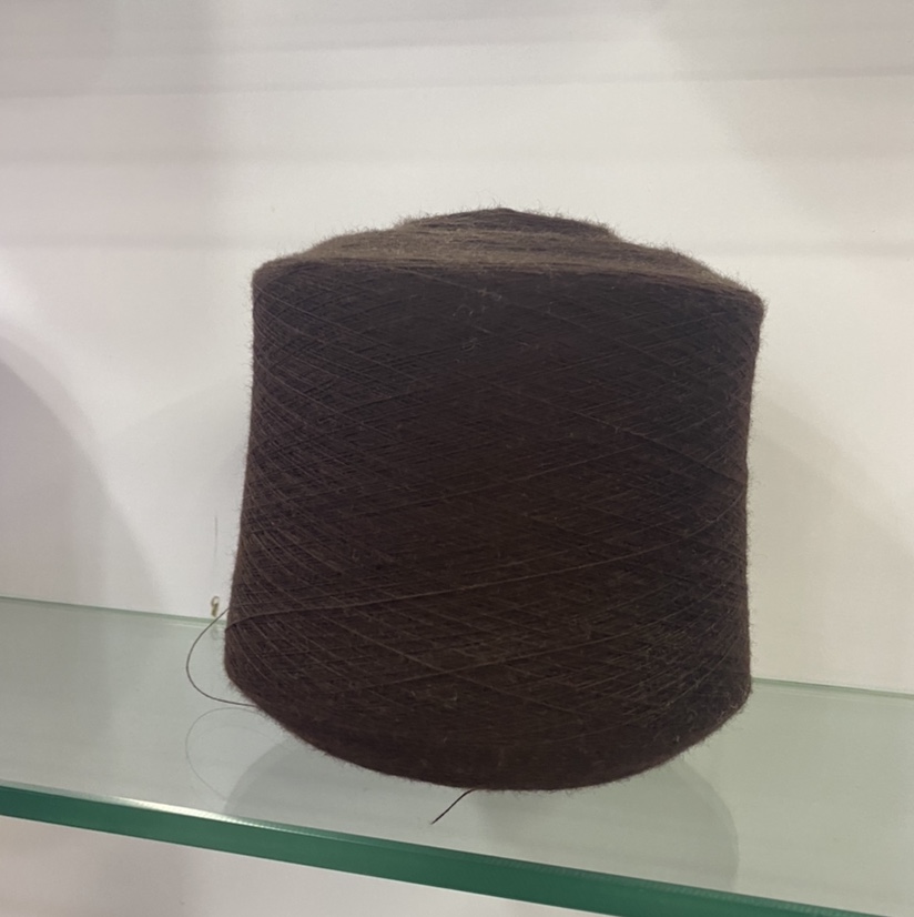 Acrylic coffee, Acrylic 28-count cashmere fine yarn, Acrylic expanded yarn, Acrylic dark Coffee 8295