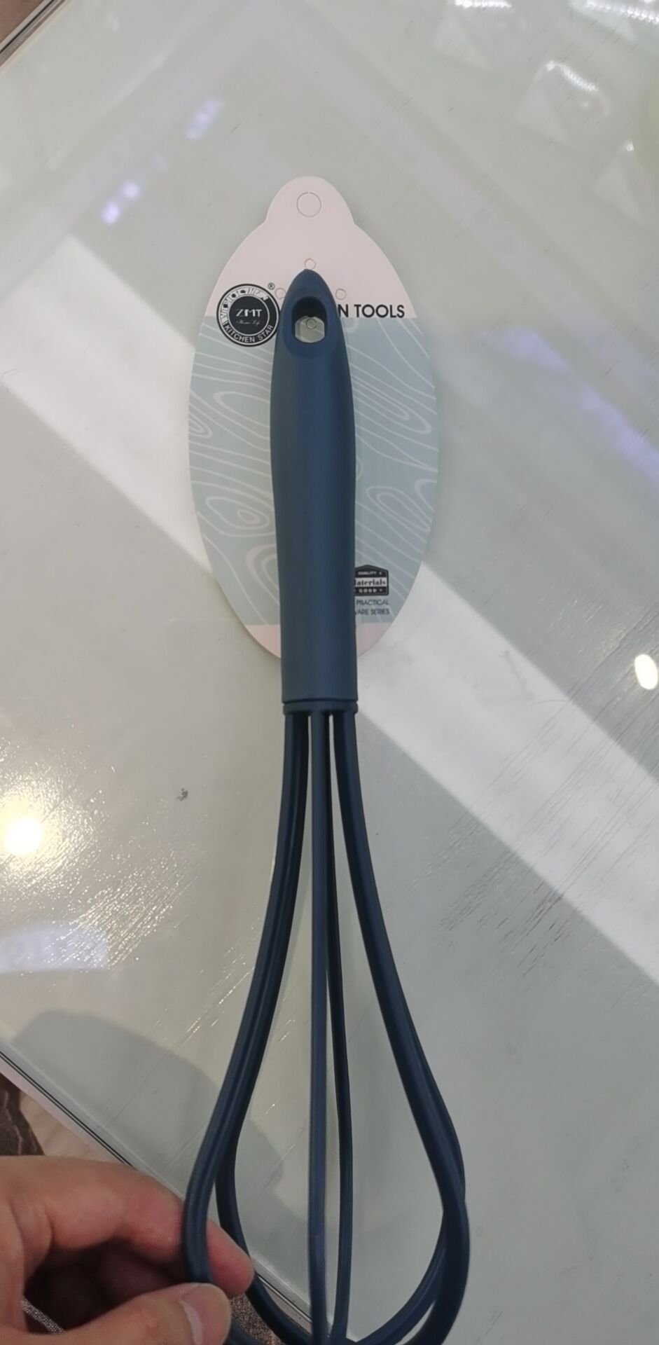 网红爆款马卡龙色塑料打蛋器环保卫生便捷彩色详情图2