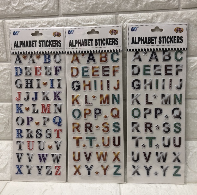 Alphanumeric bubble wrap thumbnail