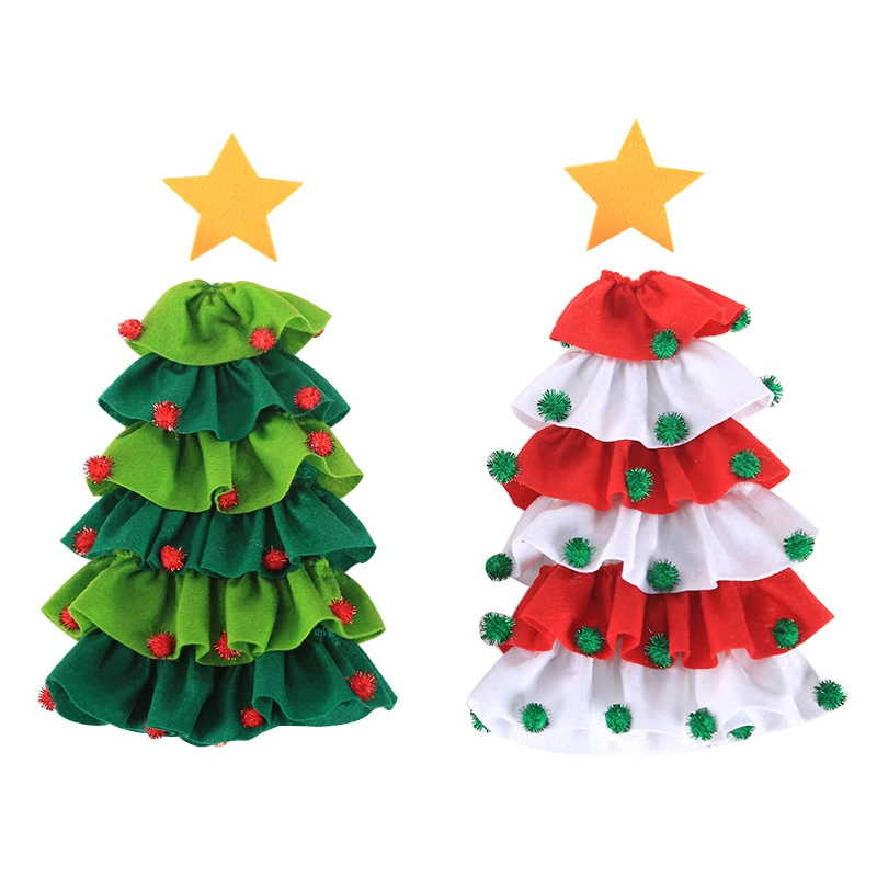 Christmas Decorations Christmas Tree Sticky Ball Five-Star Wine Bottle Set Restaurant Hotel Layout Props Specification drawing