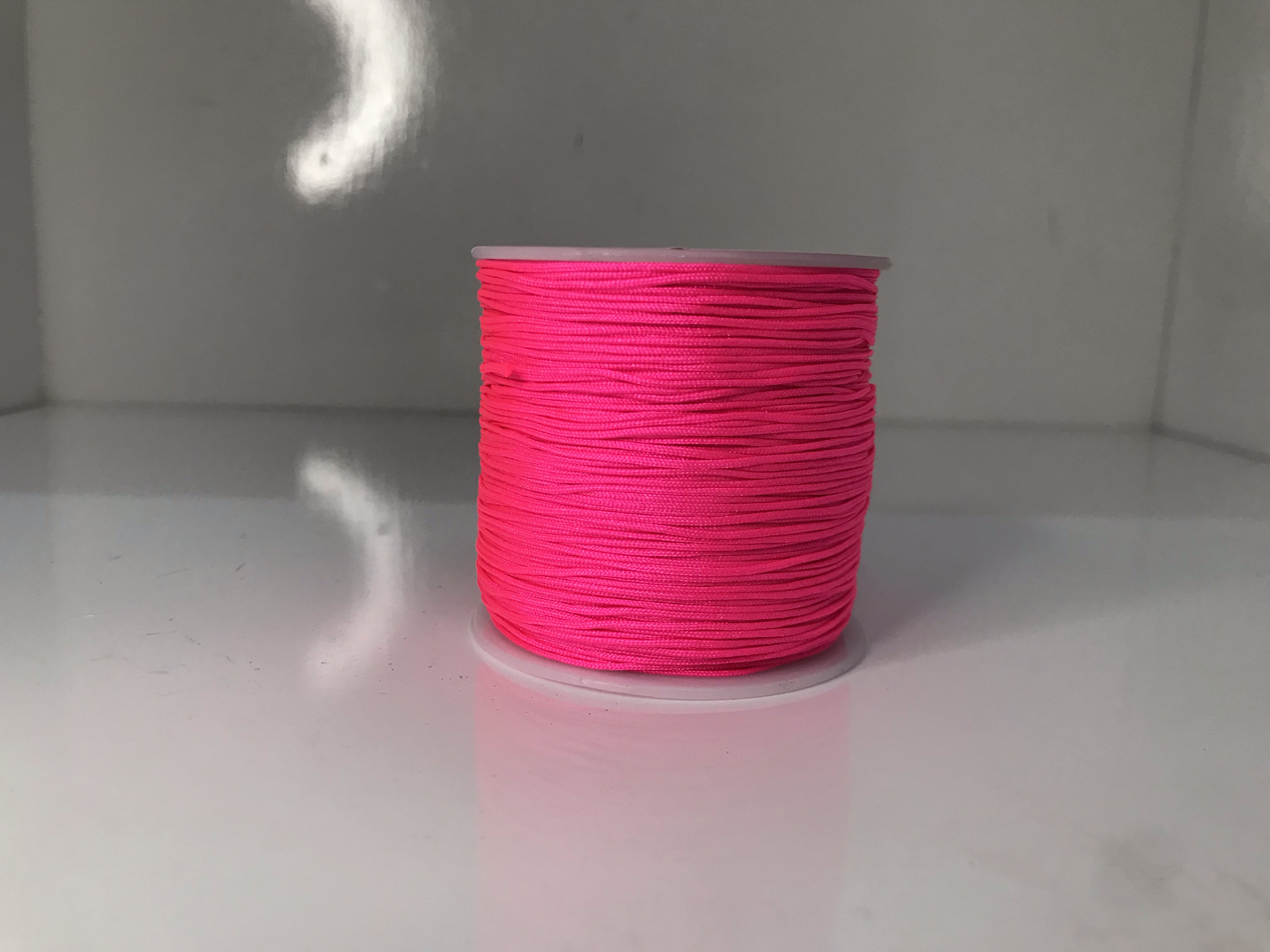 72号编织手链绳白底实物图