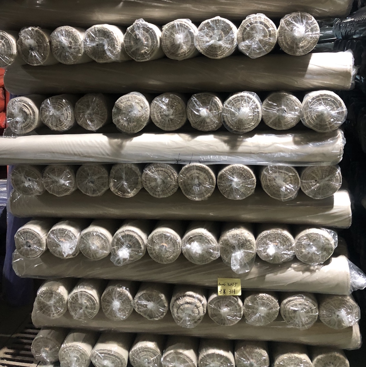 600d 3×15卡其31号pvc网纹 收纳箱