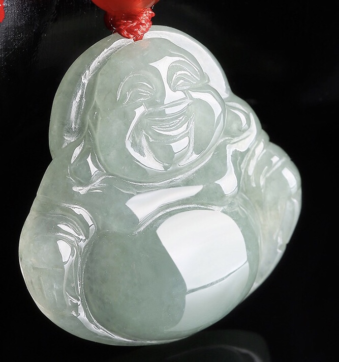 Jade A-grade Buddha details Picture