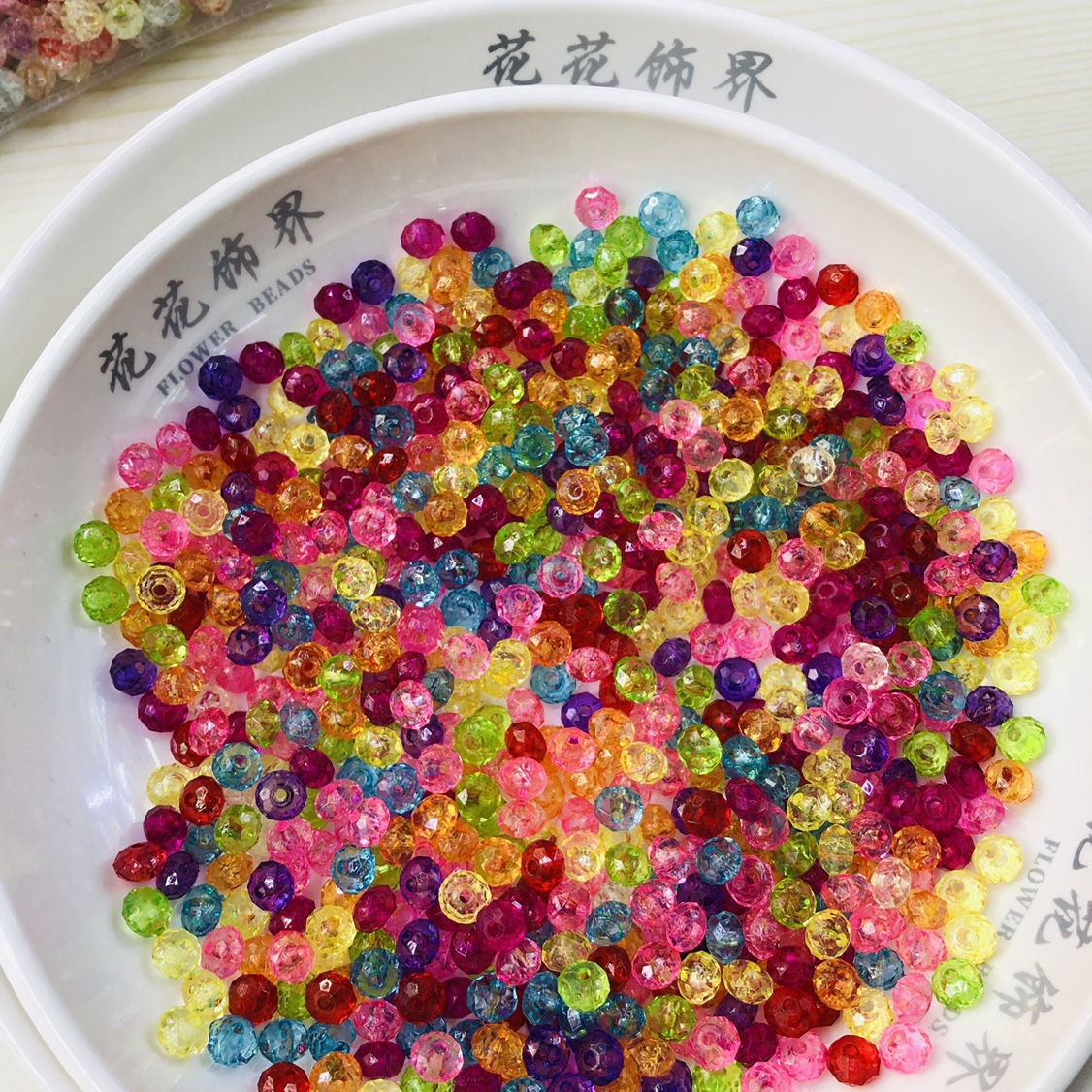 Manufacturers selling acrylic 4 mm6mm8mm10mm12mm14mm16mm18mm wheel bead plastic ps plastic beads