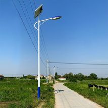 太阳能路灯led大功率户外高杆灯6米带路灯杆锂电池新农村工程