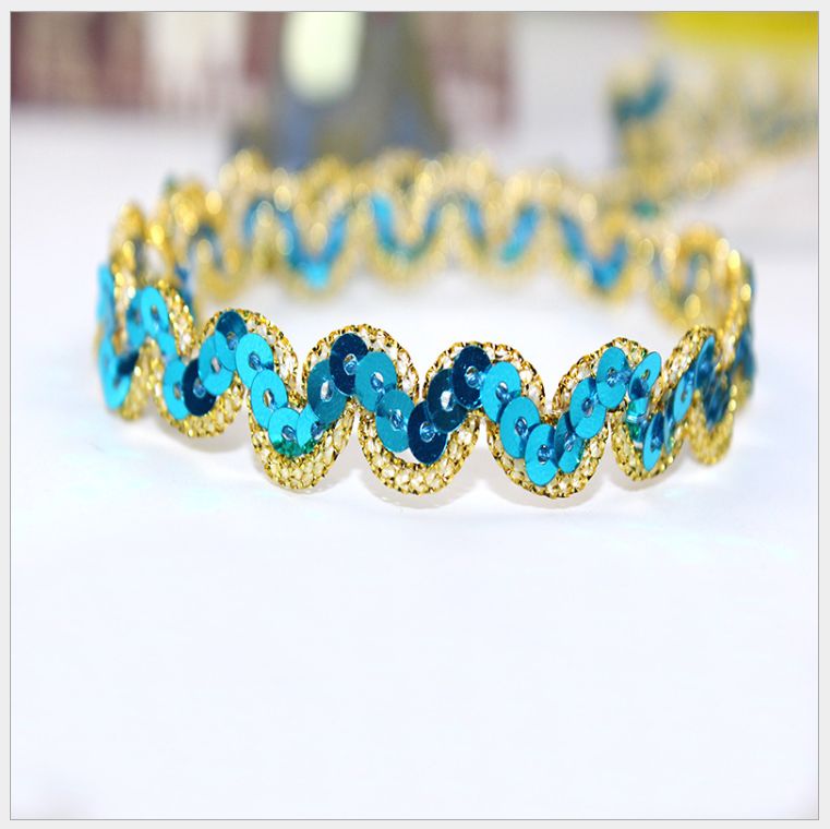 Factory direct sales of sequins, lace accessories, diy handcrafted clothing, accessories, hats, home curtain accessories details Picture