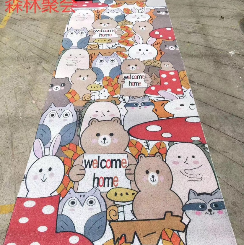 卷材拉丝印花地毯