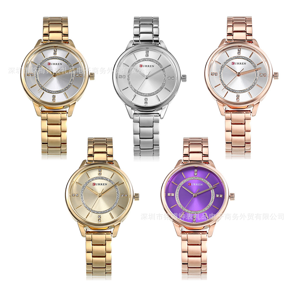 curren Stainless Steel Strap Women's Waterproof Watch 4