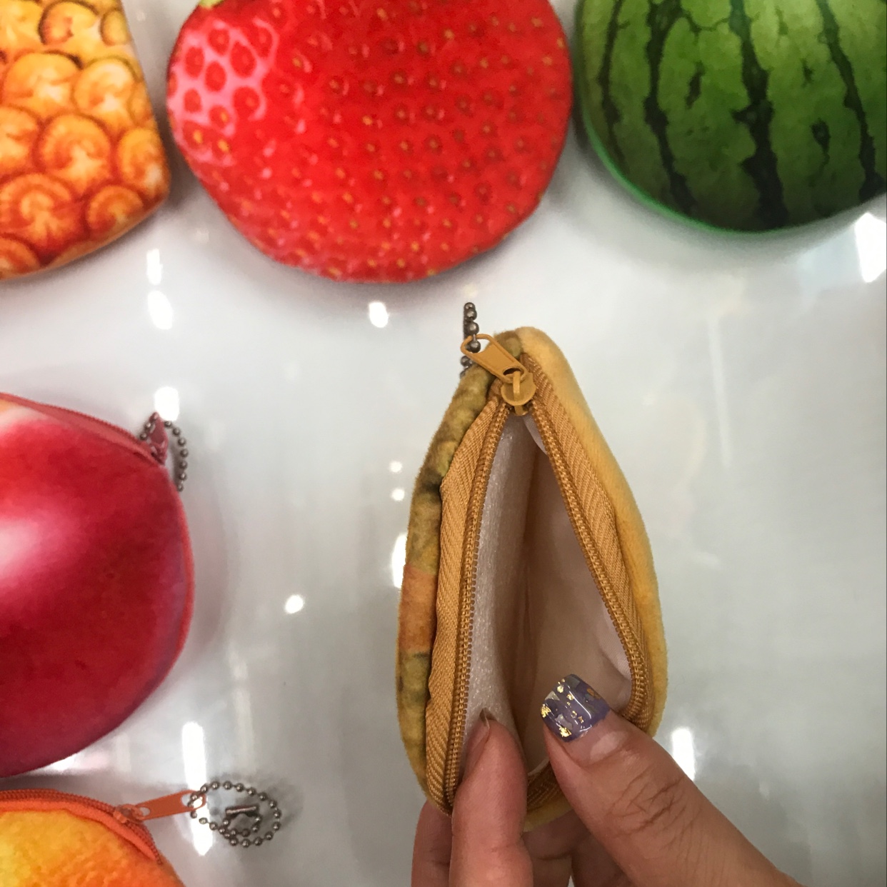 扁大单边印钱包产品图