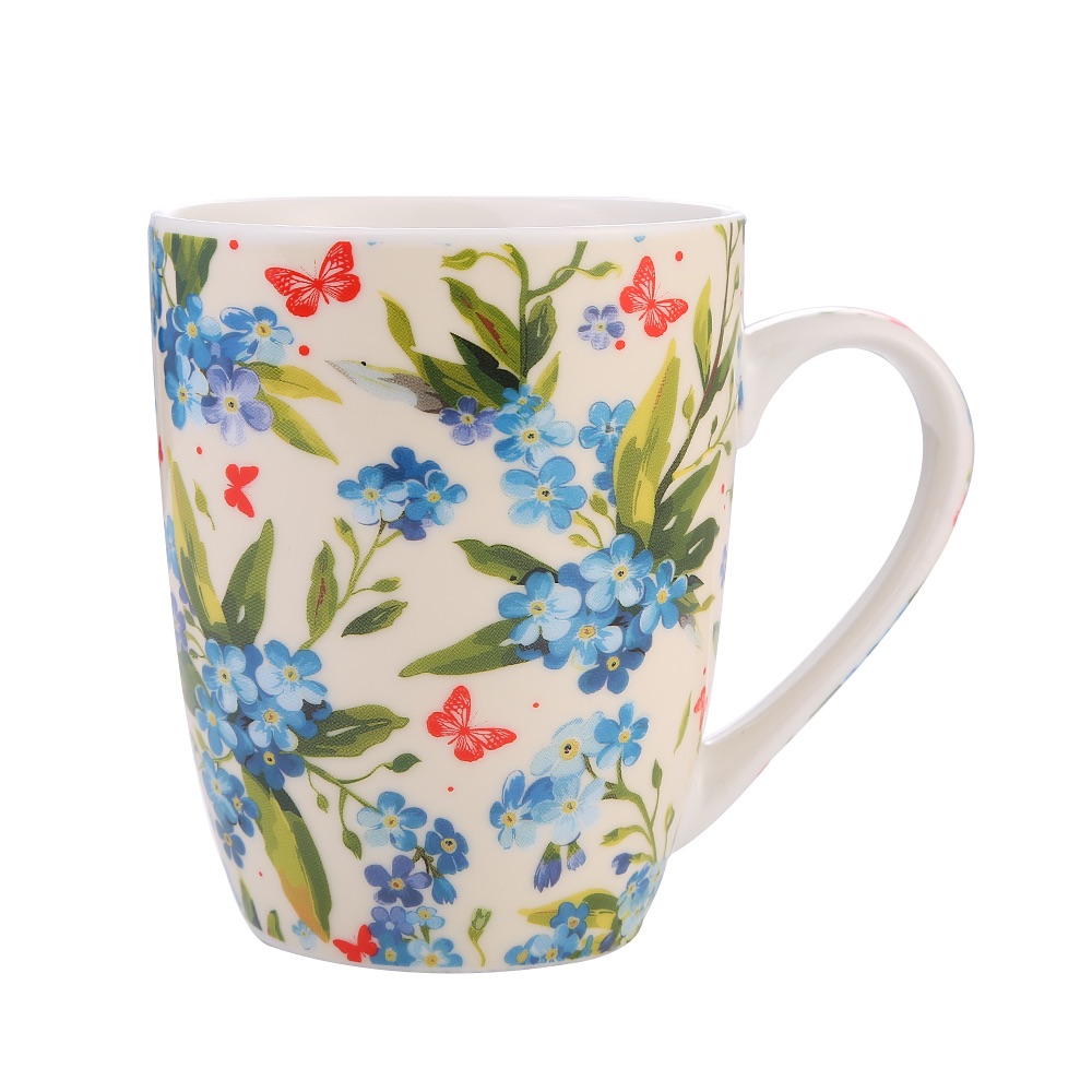 The manufacturer wholesales ceramic cup decals and floral series mugs details Picture