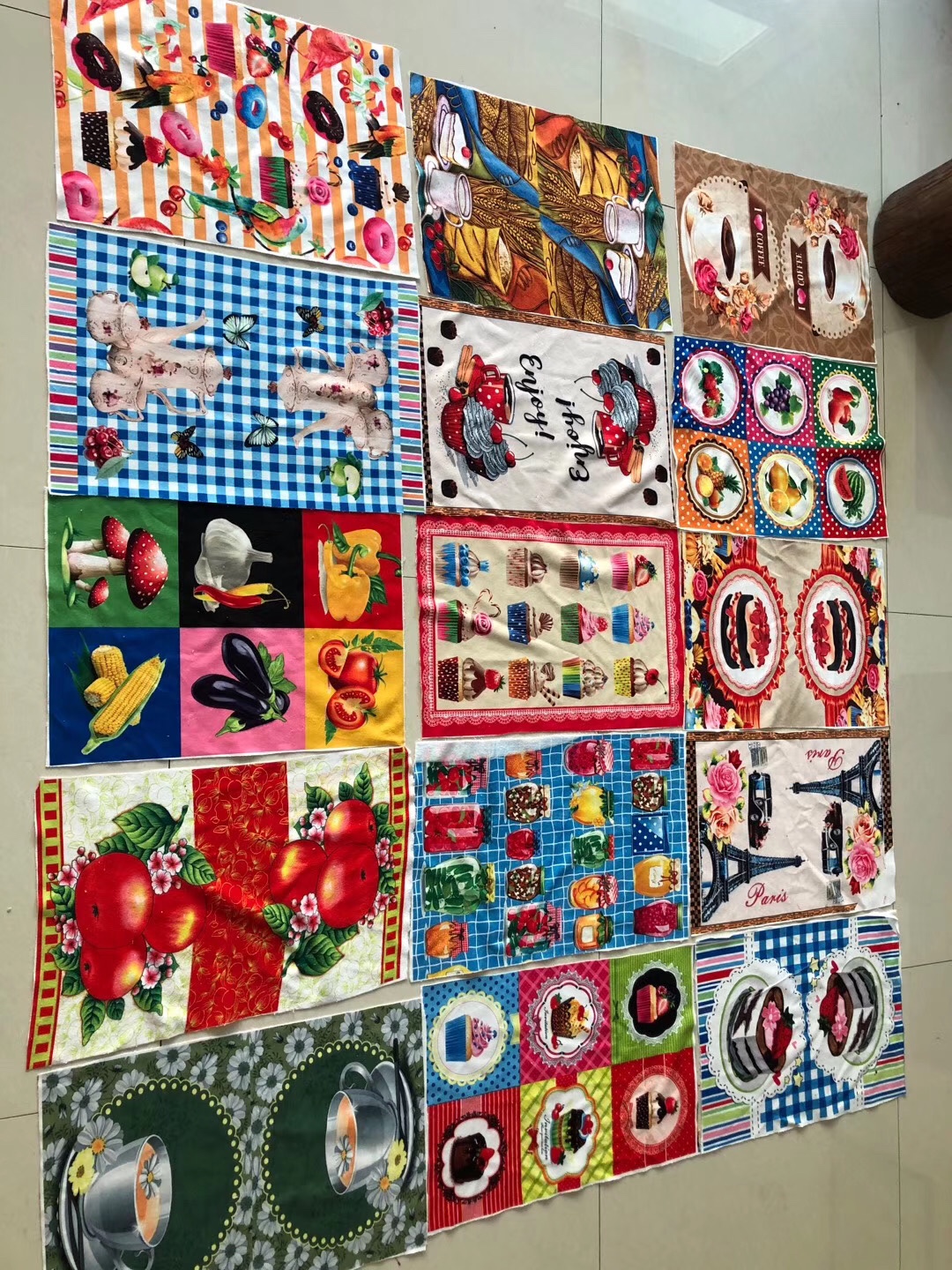 印花茶巾产品图