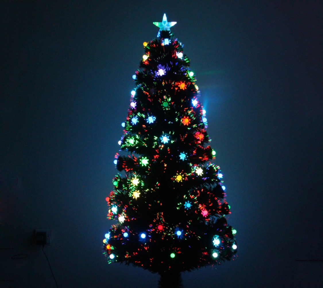 Shengfa industry and trade optical fiber Christmas tree sunflowers shine thumbnail