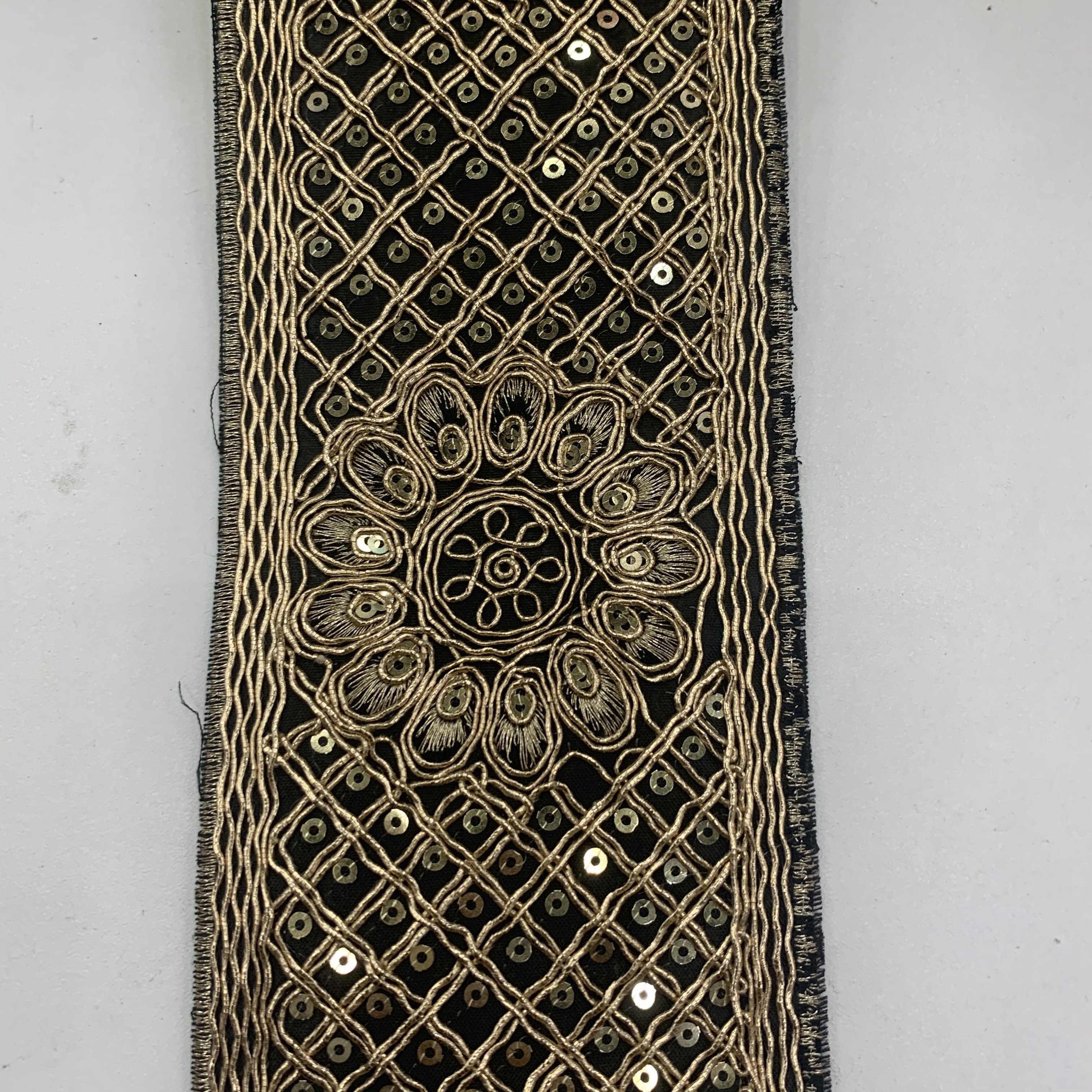 Ethnic embroidered clothing accessories, decorative belts, export lace, lace, lace strands, embroidered edges details Picture