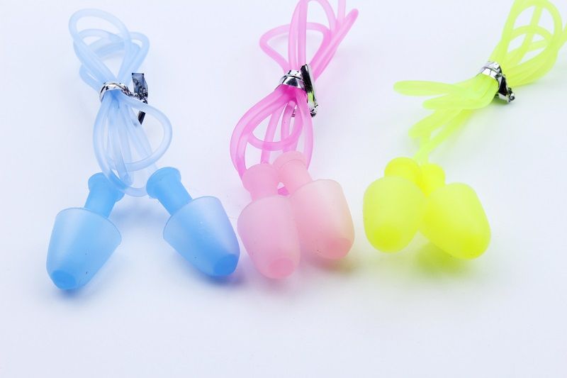 Silicone earplug swimming waterproof mushroom earplug HN-6