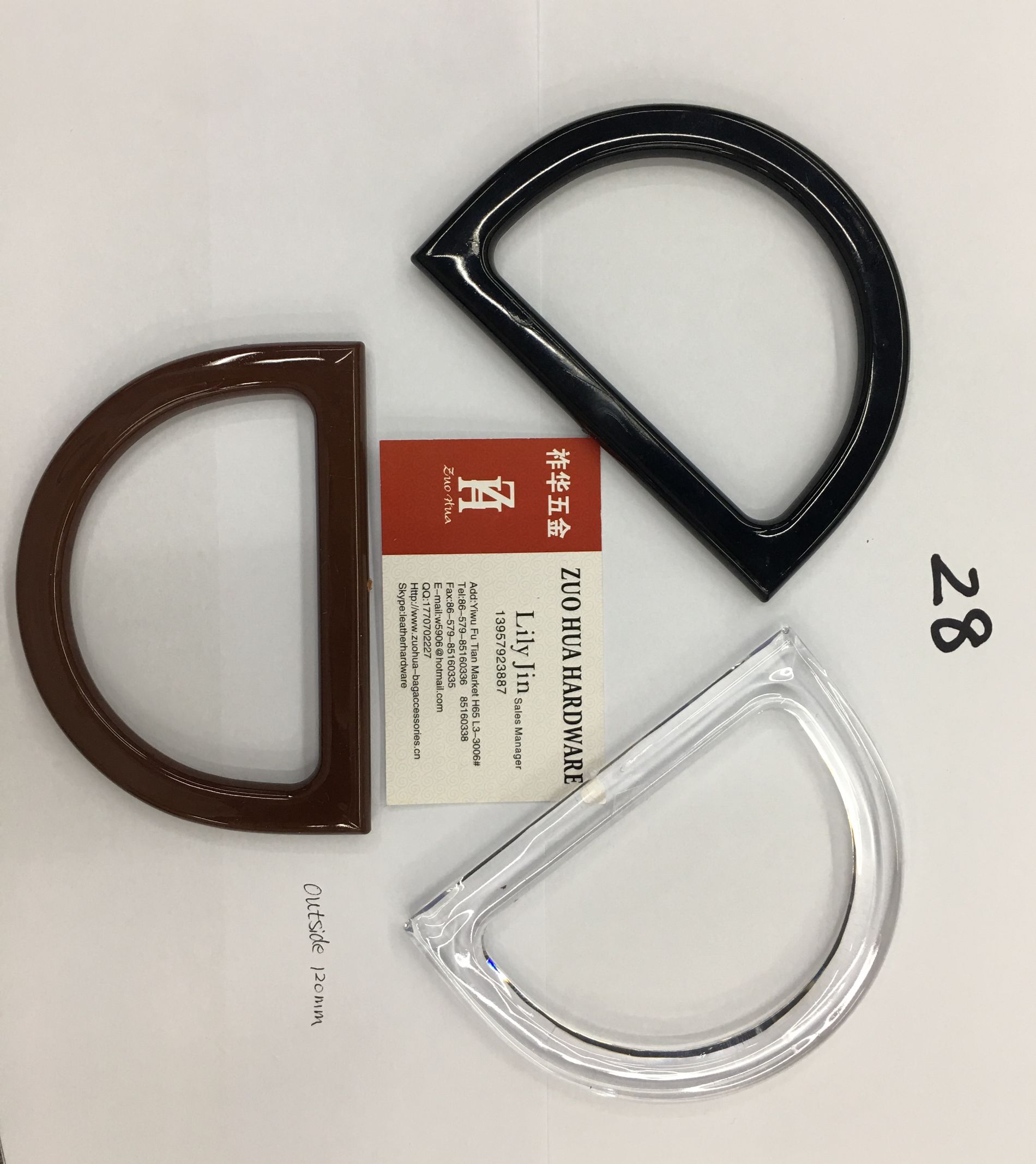 Luggage Hardware Accessories Handbag Handle Guangzhou Electroplated Fashion Bag Metal Hand undefined