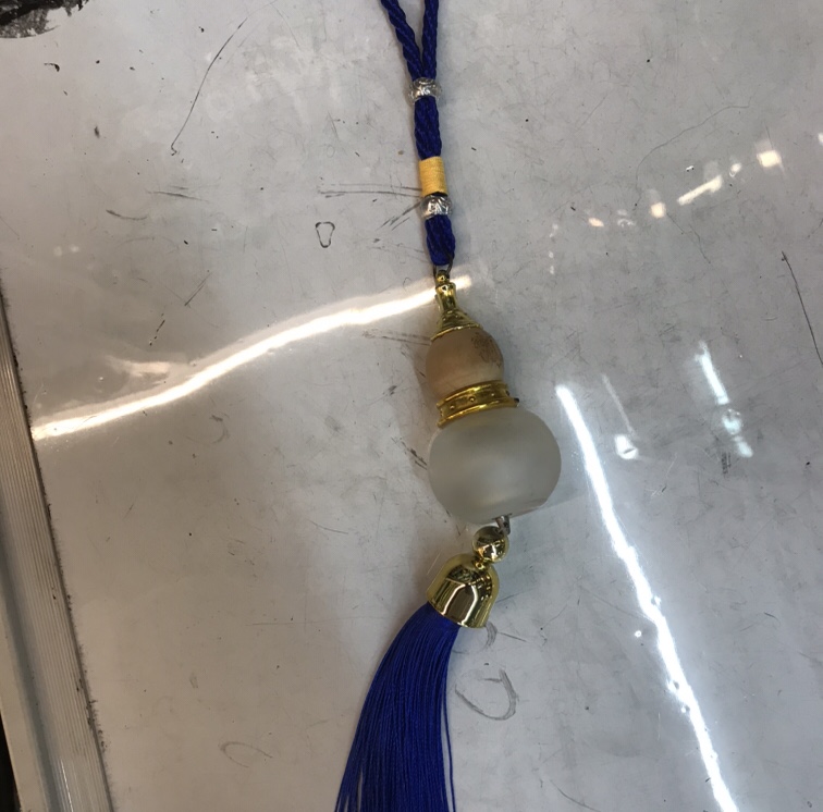 Crystal, Muslim pendant