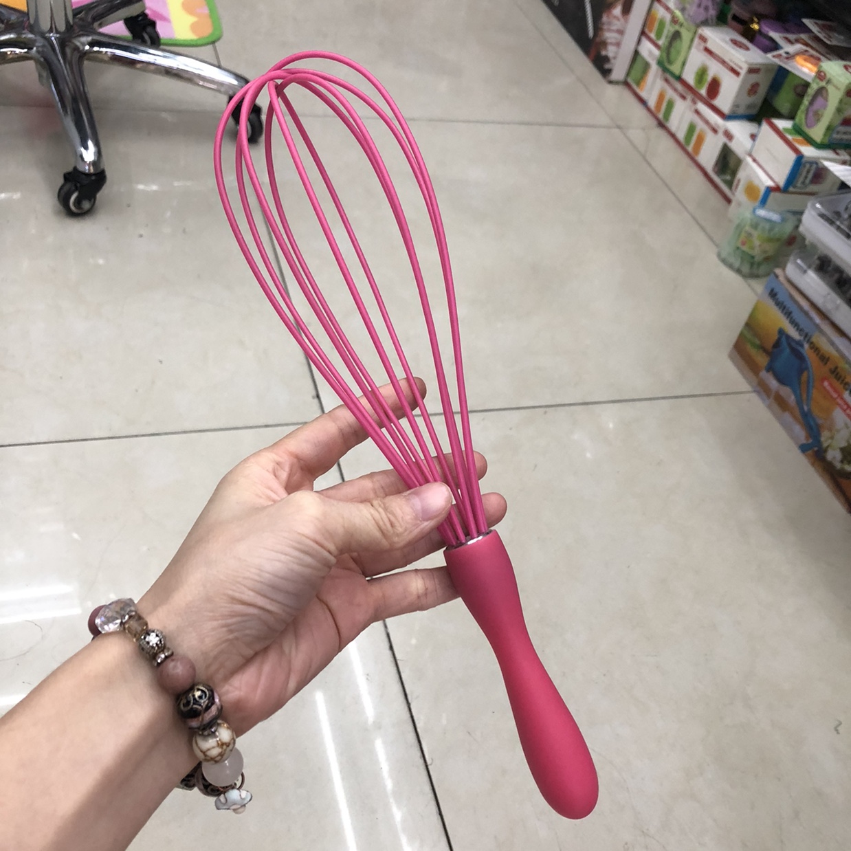 厨房用品烘培产品 小圆柄硅胶12寸