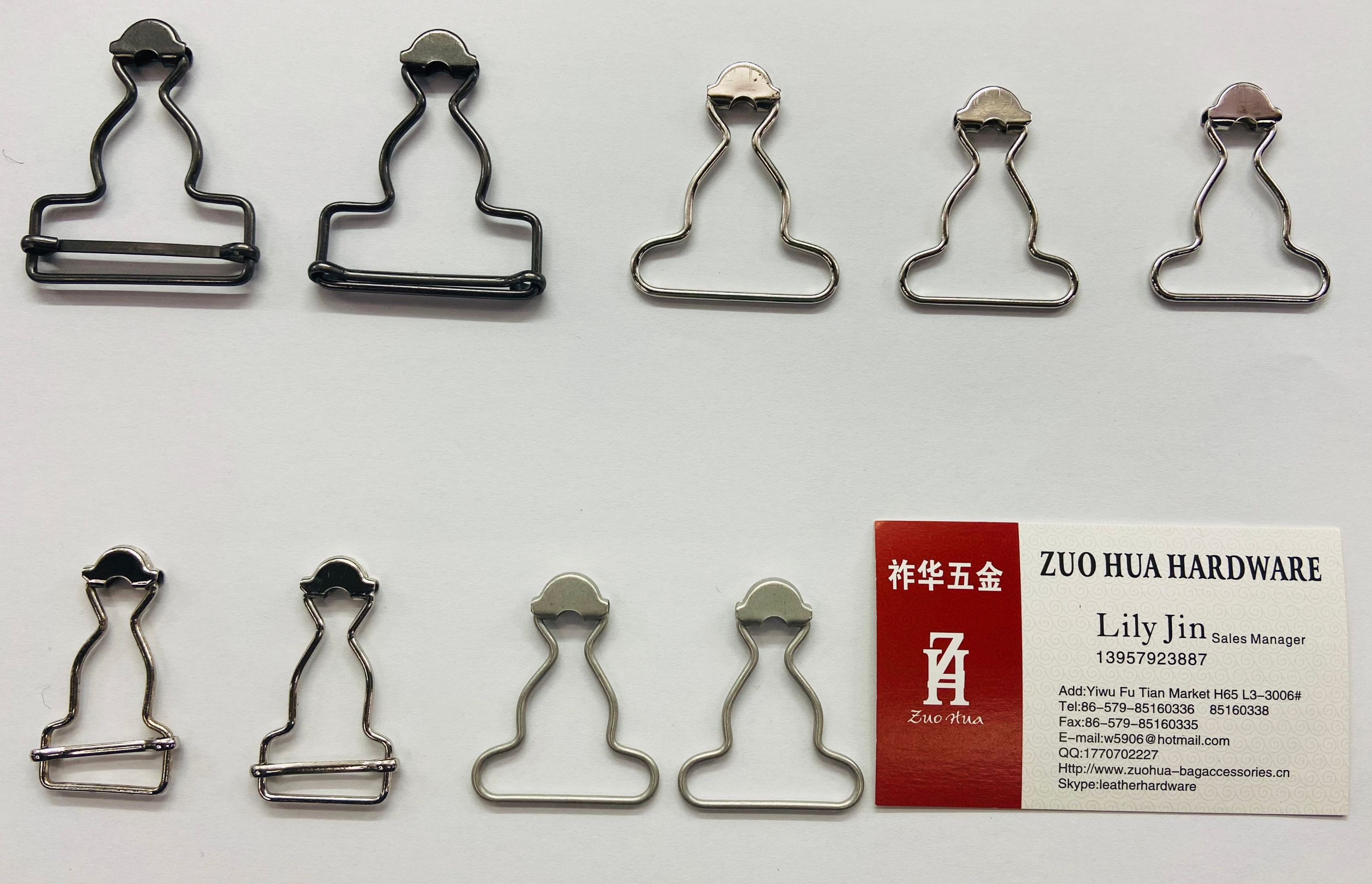 箱包五金配件提包带扣金属针扣时尚包包装饰扣详情图8
