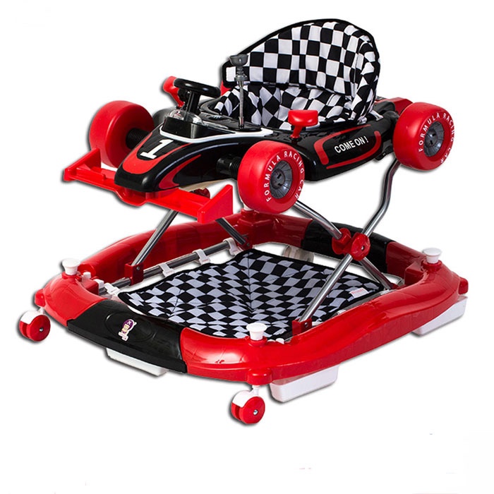 Baby walker for infants and children aged 6/7 to 18 months, multi-functional anti-rollover, can be pushed and sat on by hand details Picture