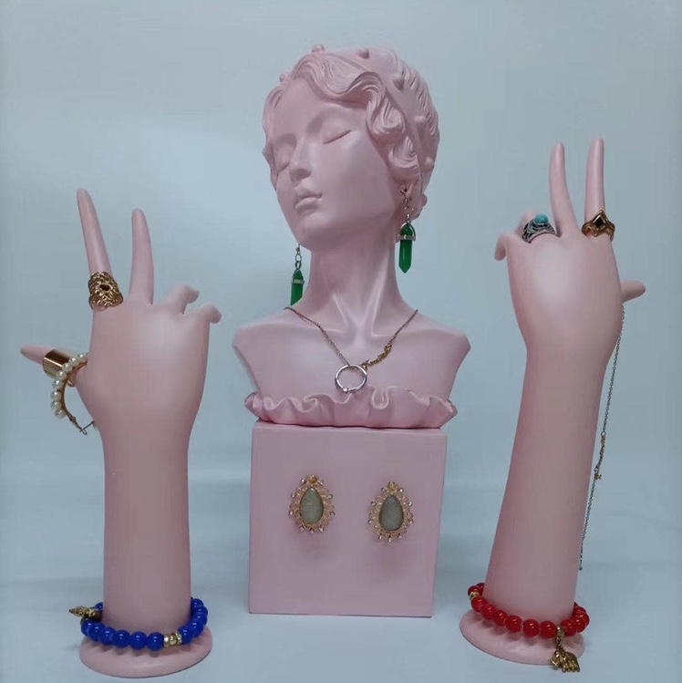 Resin Display Rack Necklace Ring Display