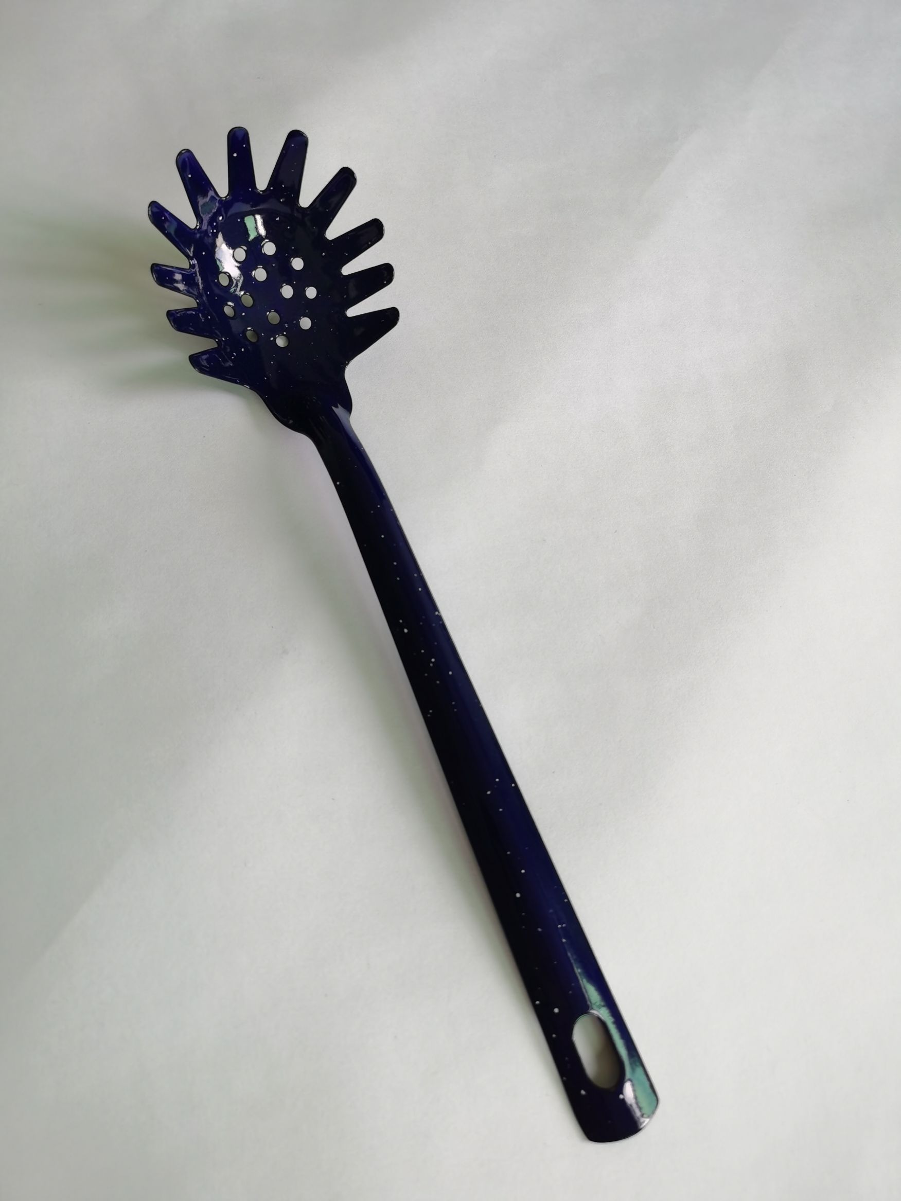 长柄粉扒 意大利面捞勺家用火锅漏勺面条捞笊篱长柄可挂式详情图4