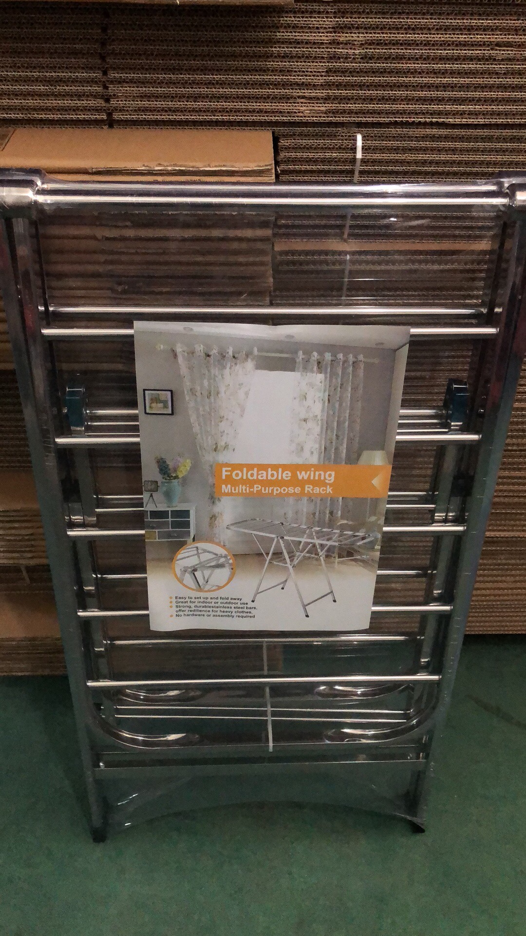 双滚晾衣架产品图