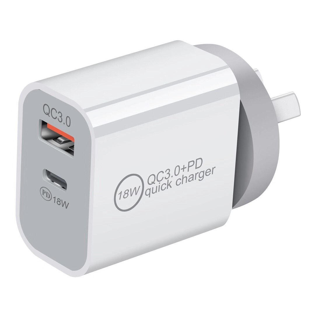 Charger set: 36W PD+QC3.0 charger undefined