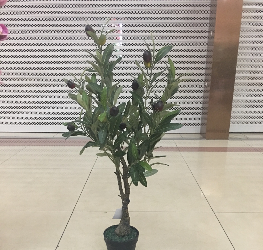 仿真橄榄树家居装饰酒店工程装饰批发