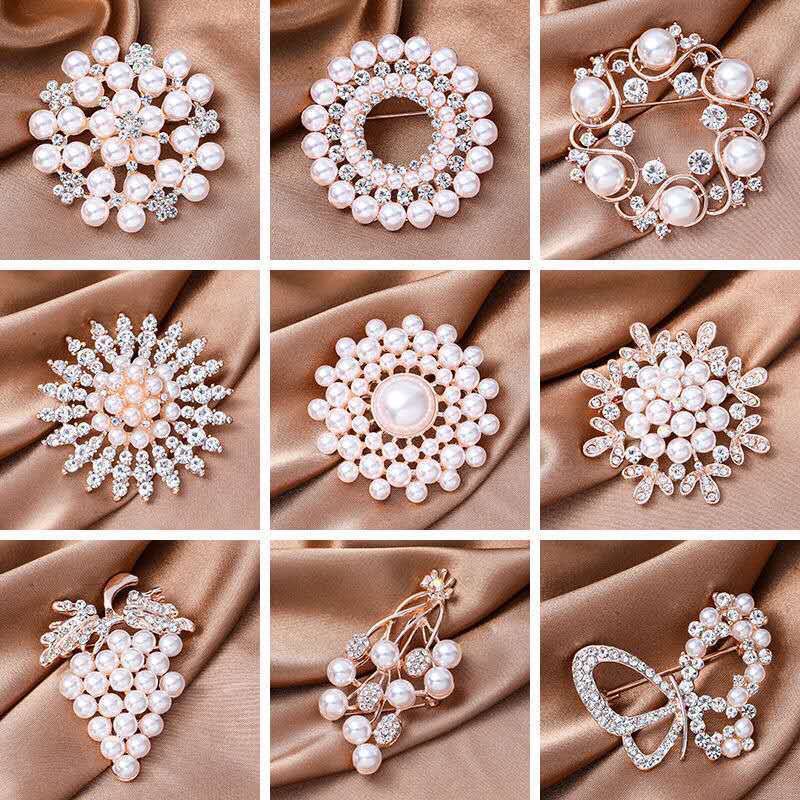 Brooch brooch pearl