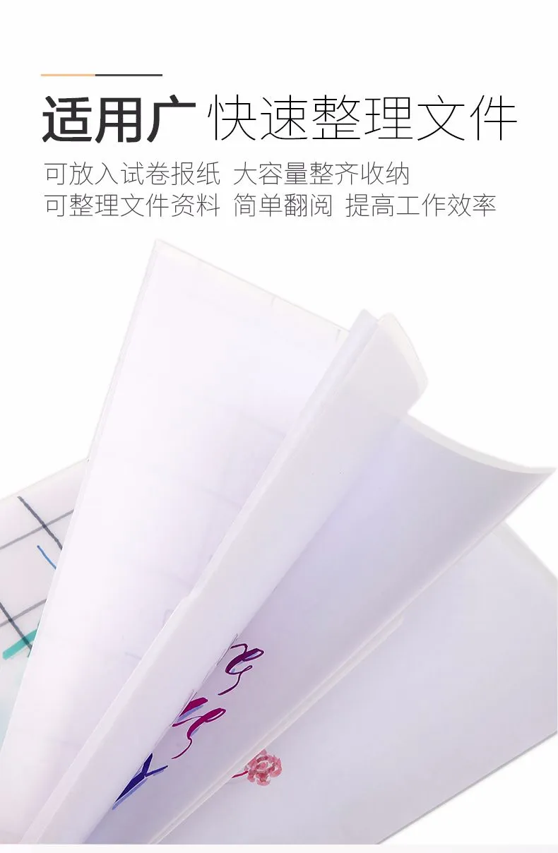 KOKUYO/ Guoyu WSG-FUL750 Grid Impression A4 Index File Set A4S detail image 3