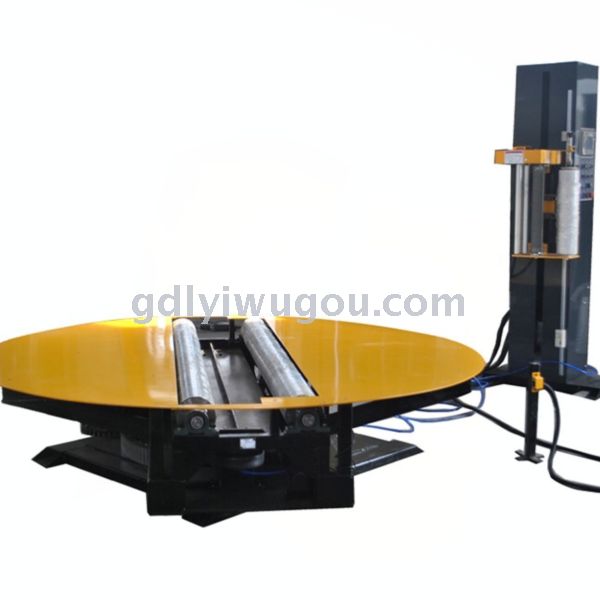Automatic stretch film wrapping machine, top-pressing non-woven fabric film wrapping machine, large pallet film wrapping machine, 1200mm*110mm Item Picture