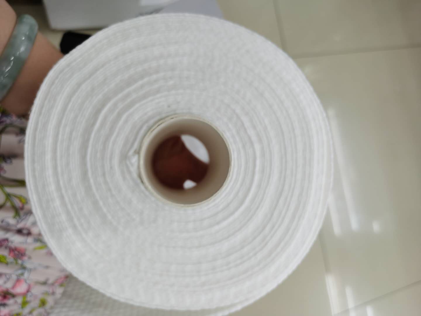 独立包装卸妆湿巾/压纹化妆棉/洁丽雅细节图