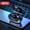 Yiwu good goods new A2tws5.0 waterproof touch sports earbuds wireless Bluetooth headphones