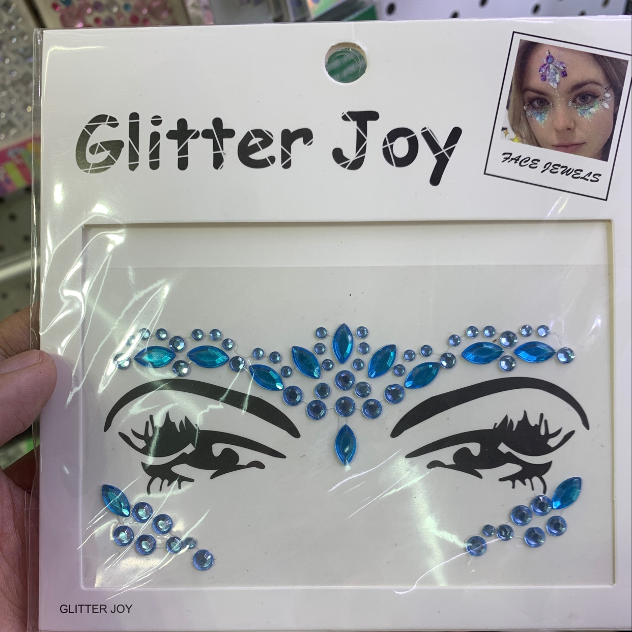 蹦迪夜店音乐节万圣节派对化妆脸钻贴 欧美 INS网红款 亚克力水钻树脂贴脸饰品价格面议a10