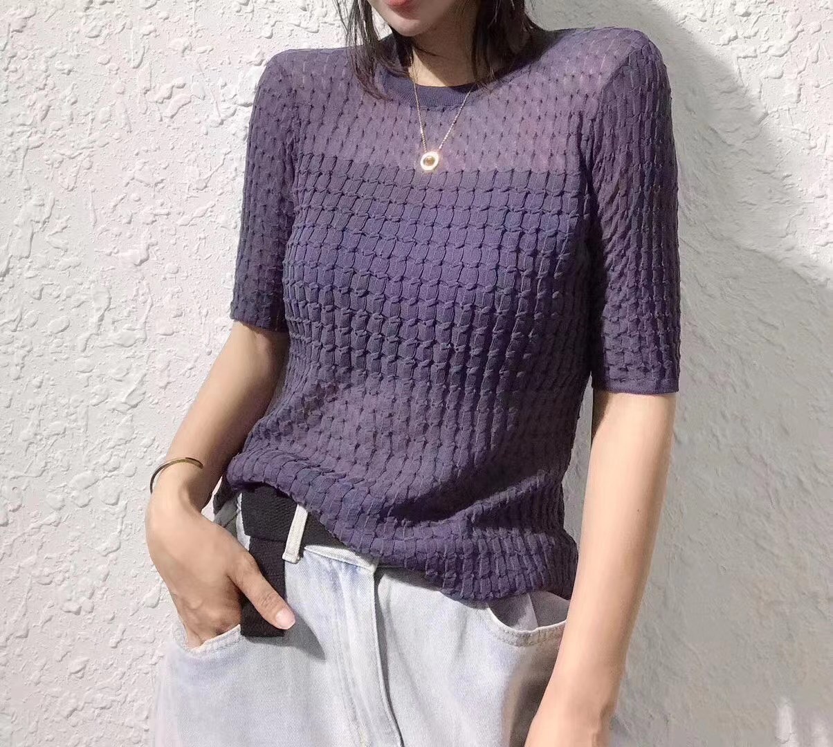 冰丝袖套实物图