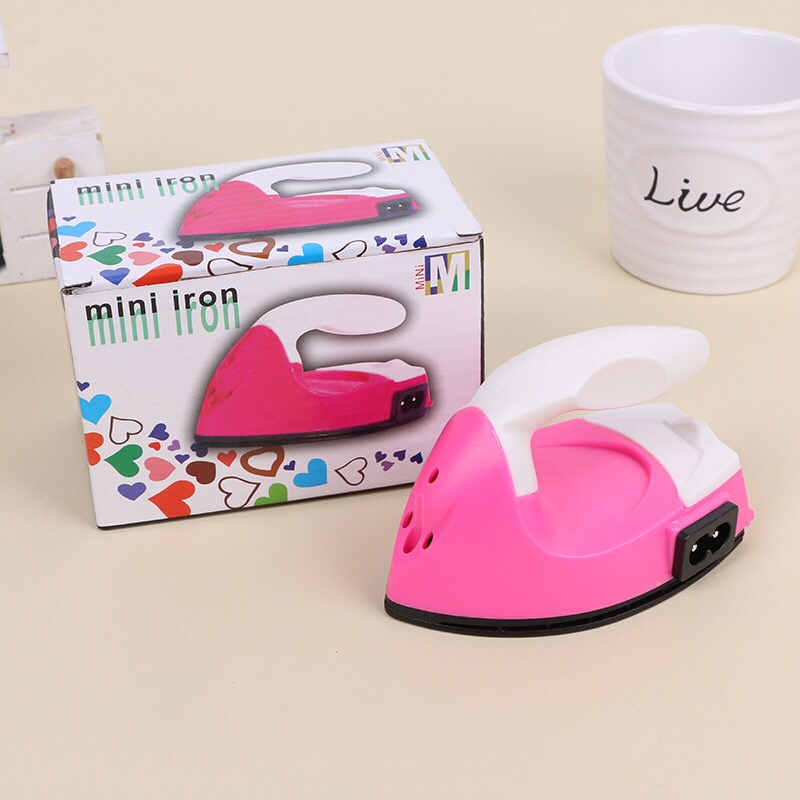 Bean iron foreign trade Bean mini iron special bean ironing paper iron diy electric iron