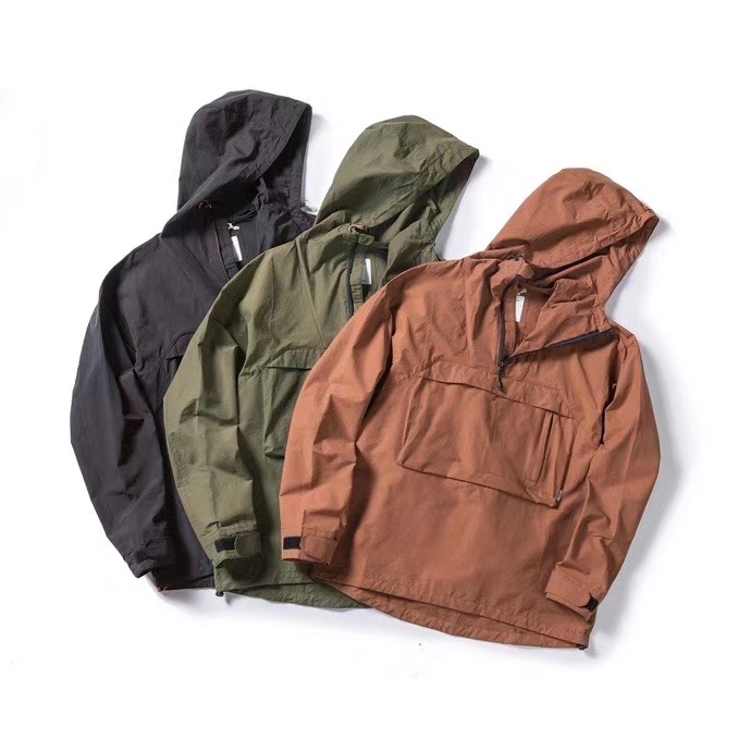 Morata Tolkien尼龙连帽外套裁剪