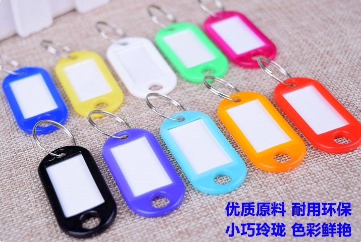 卡卡五金 3257吸塑卡装葫芦型登山扣7#（不带锁）+圆形钥匙牌组合详情图9