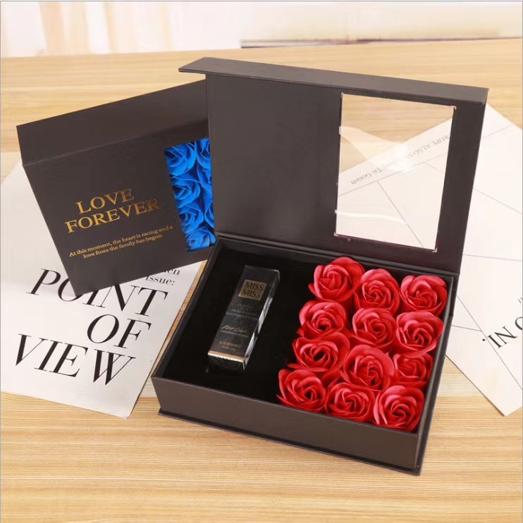 Soap Flower Gift Box Chinese Valentine Gift Box
