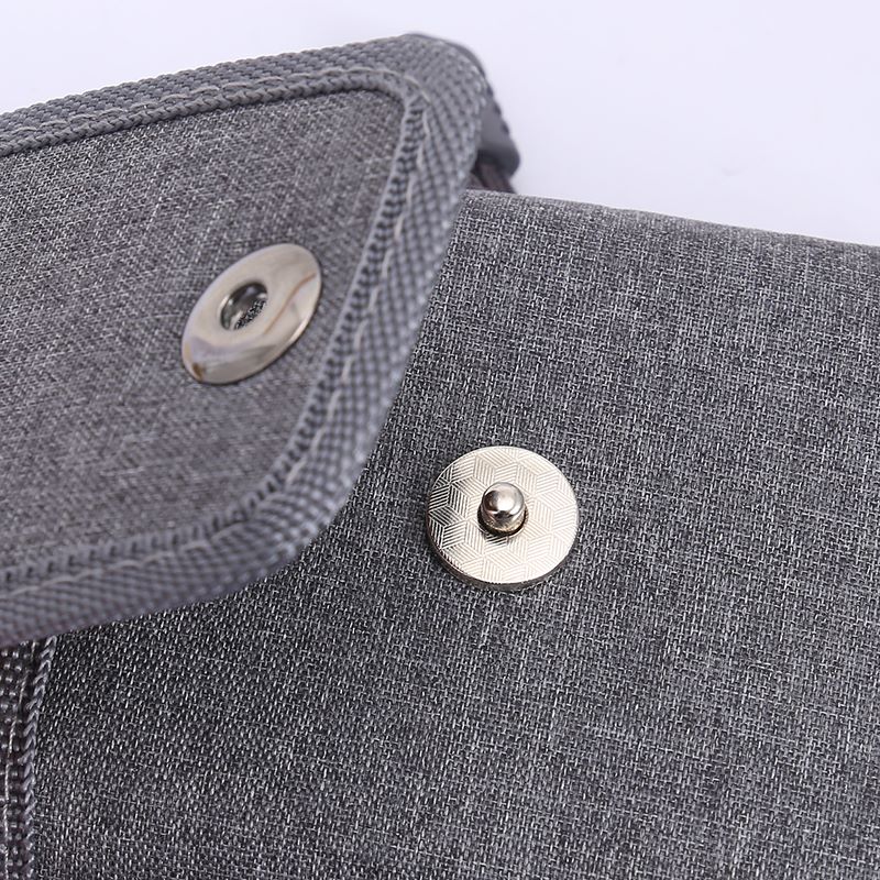 男士多功能防水时尚手机袋牛皮腰挂包带挂钩详情图3